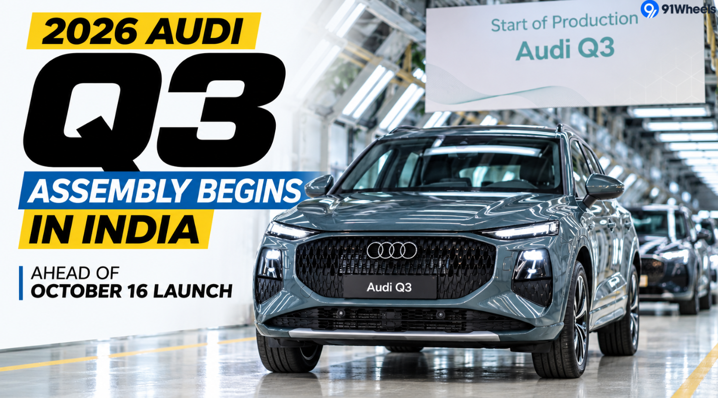 2026 Audi Q3 Assembly Begins In India Ahead Of October 16 Launch